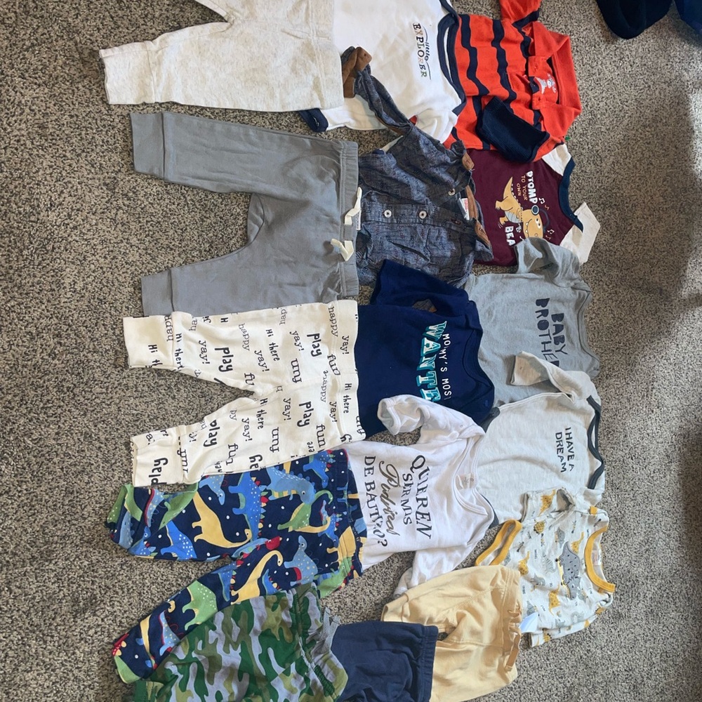 Baby boy winter lot